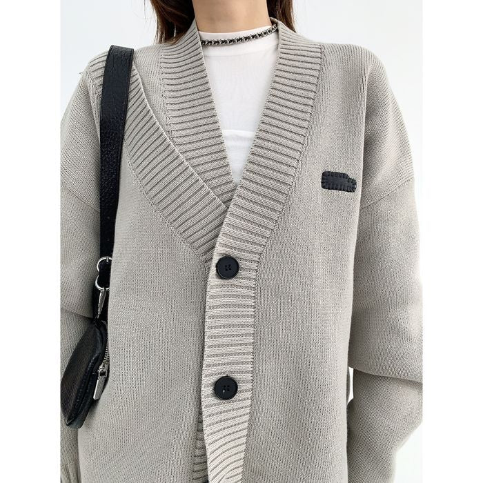 アシンメトリーデザイン カーディガン 10040