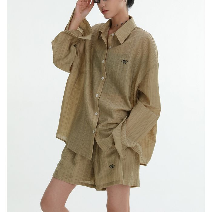 ワンポイントロゴ パンツ 10046