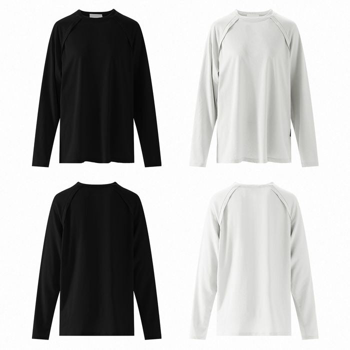 ラグランスリーブ オーバーサイズ 長袖Tシャツ 10204