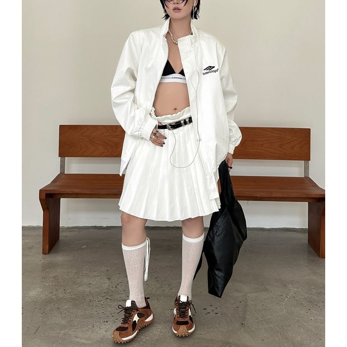 異素材ミックス スニーカー 10073