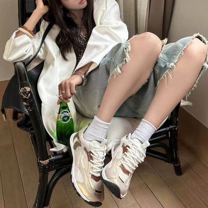 カラーブロック スニーカー 10072