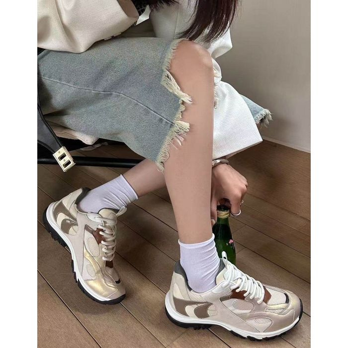 カラーブロック スニーカー 10072