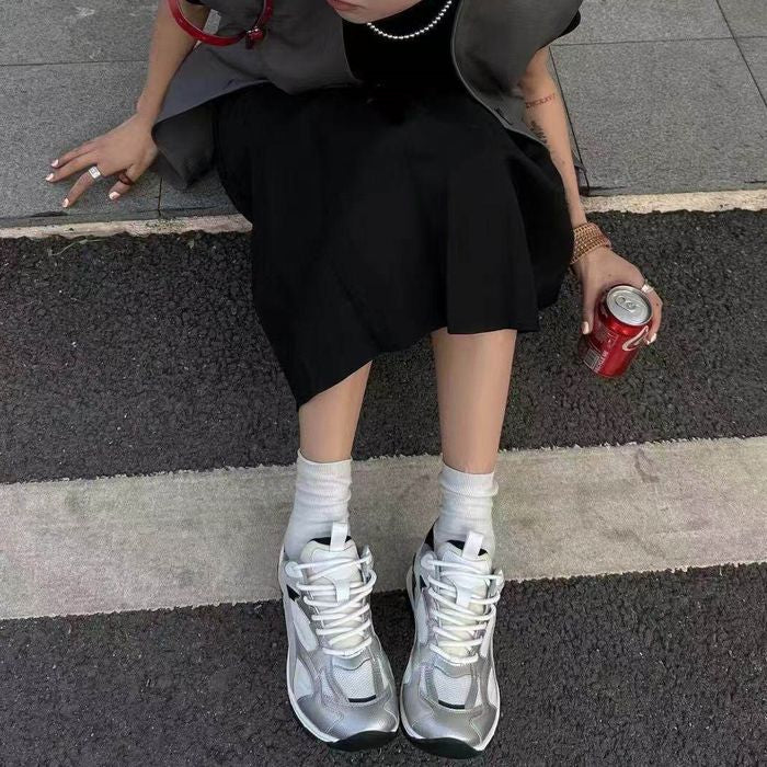 カラーブロック スニーカー 10072