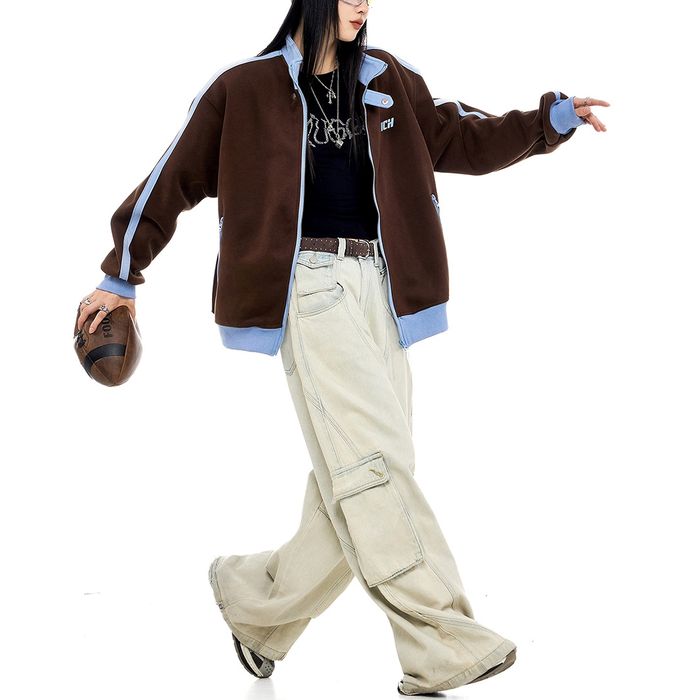 サイドライン ジップアップジャケット 10088