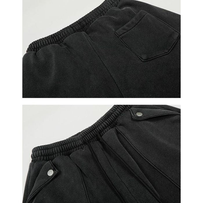 ロゴ刺繍 ワイドパンツ 10024