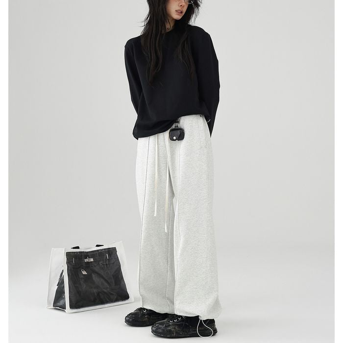 刺繍ロゴ 長袖プルオーバー 10054