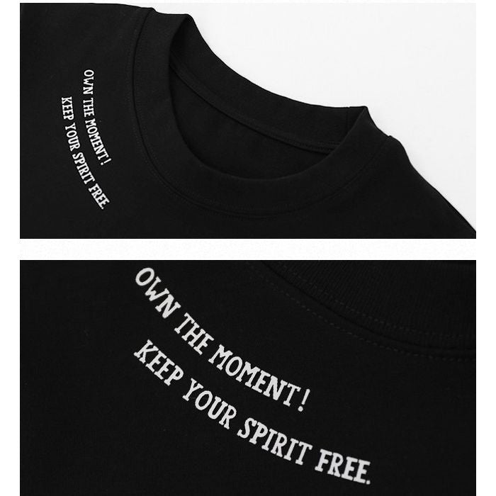 レタリングプリント Tシャツ 10117