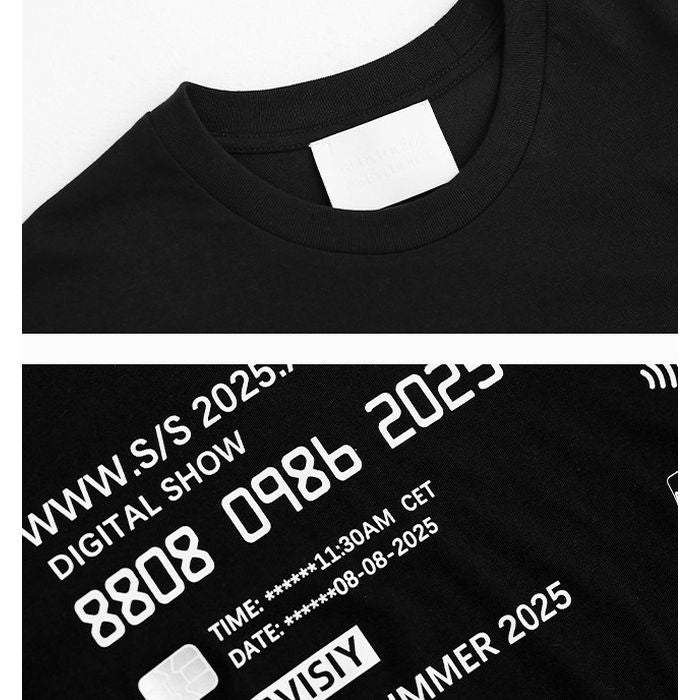 デジタルロゴ 長袖プルオーバー 10055