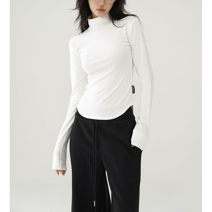 ハイネック プルオーバー 10045