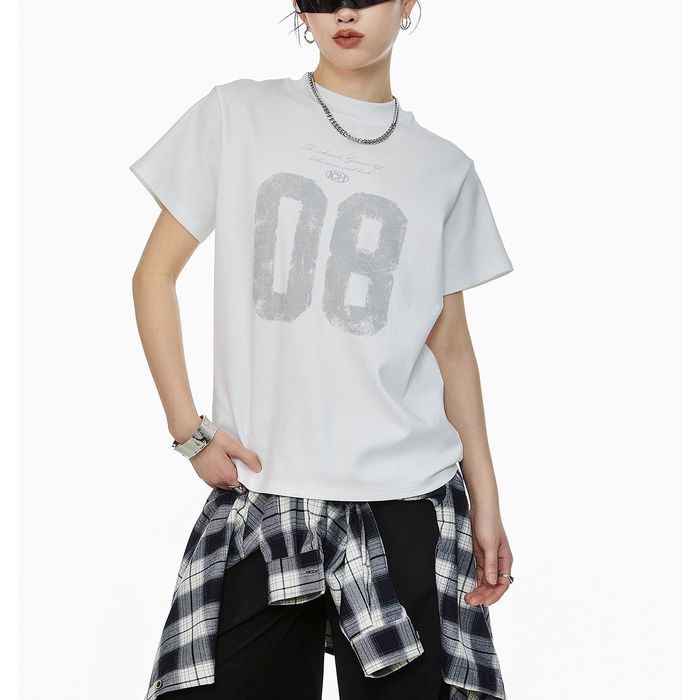 ナンバープリント Tシャツ 10104