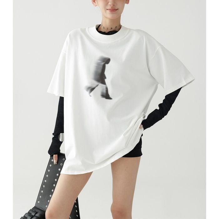 グラフィックプリント Tシャツ 10060