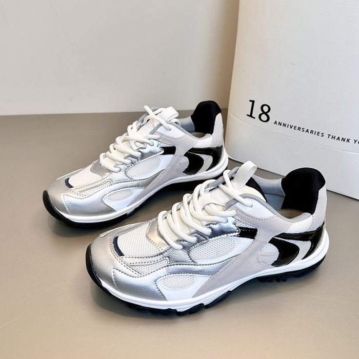 カラーブロック スニーカー 10072