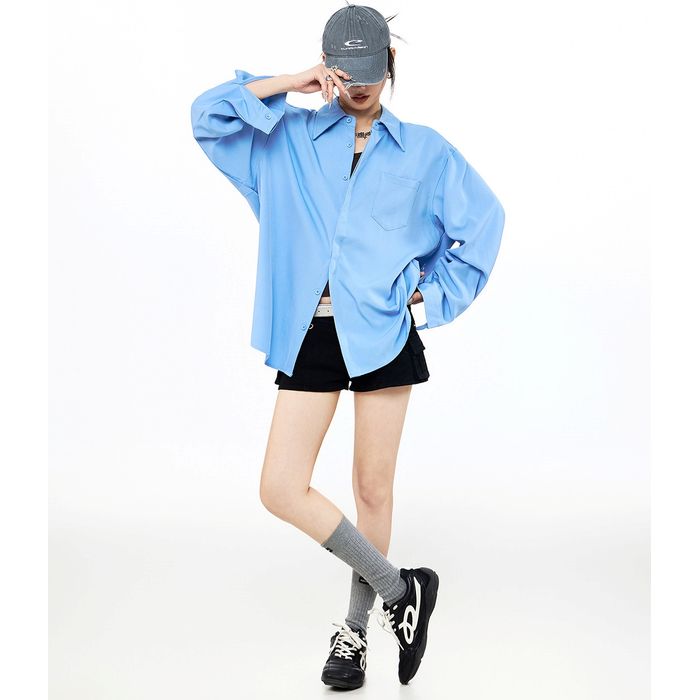 オーバーサイズシャツ 10087
