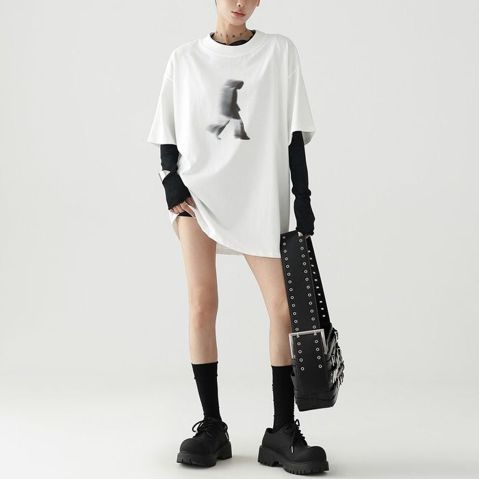 グラフィックプリント Tシャツ 10060