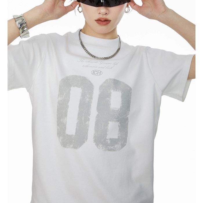 ナンバープリント Tシャツ 10104