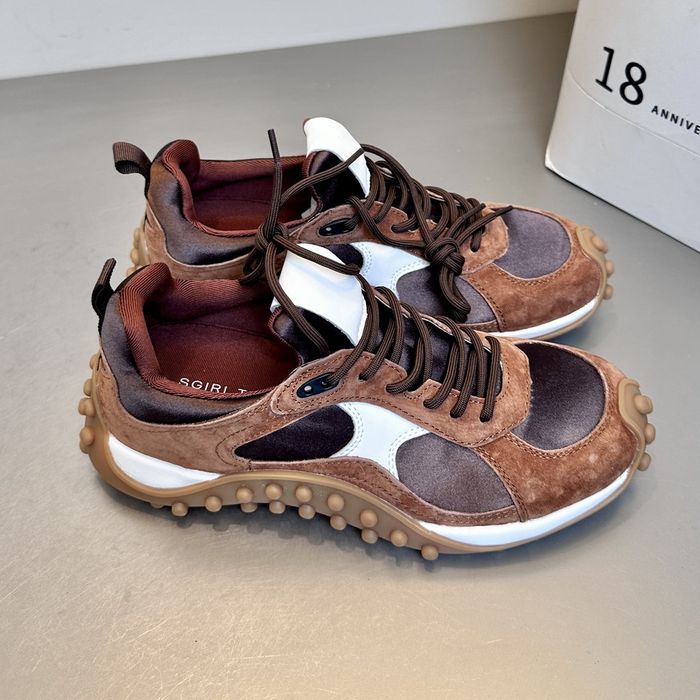 異素材ミックス スニーカー 10073