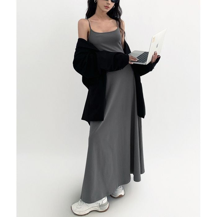 マキシ キャミソールワンピース 10043