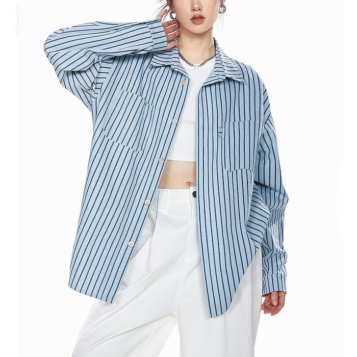 ストライプ シャツ 10094