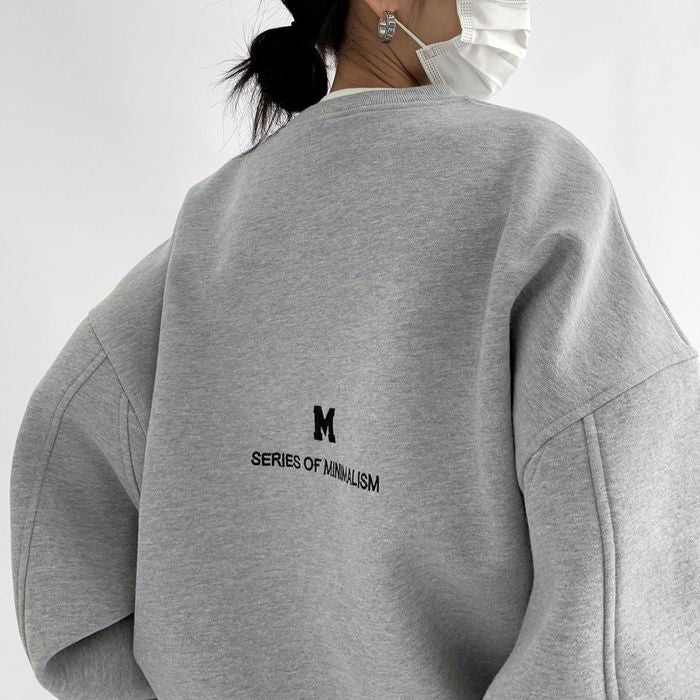 ロゴ オーバーサイズスウェット 10048