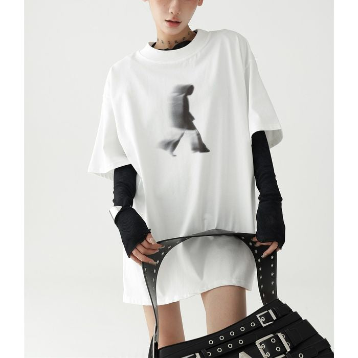 グラフィックプリント Tシャツ 10060