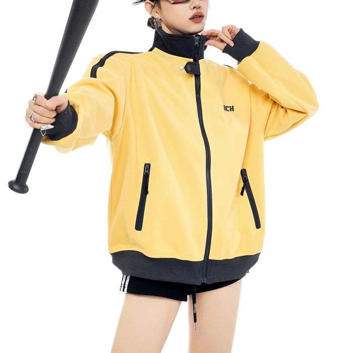 サイドライン ジップアップジャケット 10088