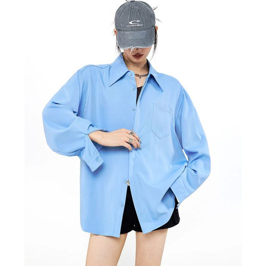 オーバーサイズシャツ 10087