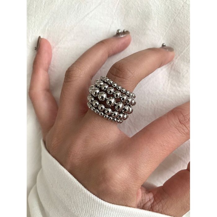 クリア＆メタル リングセット 10068