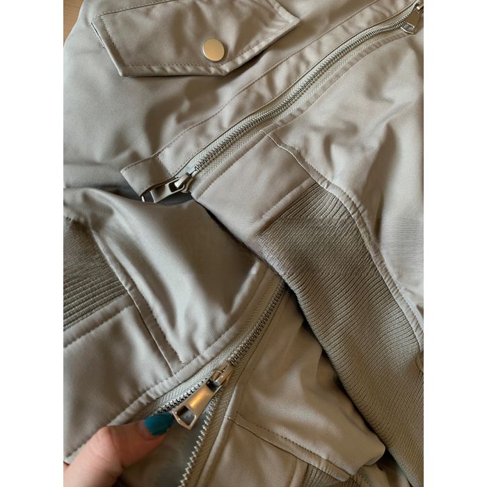 レイヤードデザイン オーバーサイズブルゾン 10016