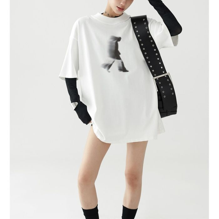 グラフィックプリント Tシャツ 10060