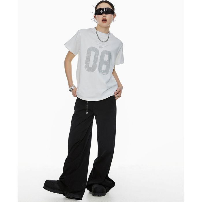 ナンバープリント Tシャツ 10104