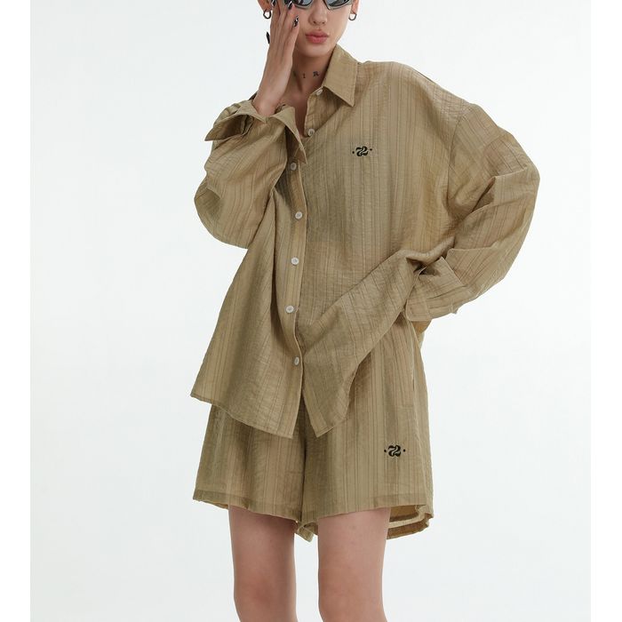 ワンポイントロゴ パンツ 10046