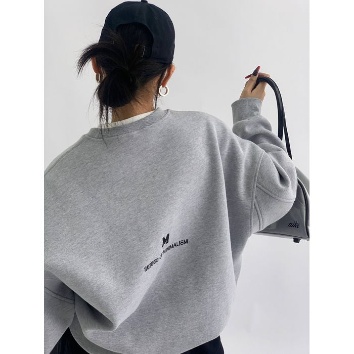 ロゴ オーバーサイズスウェット 10048