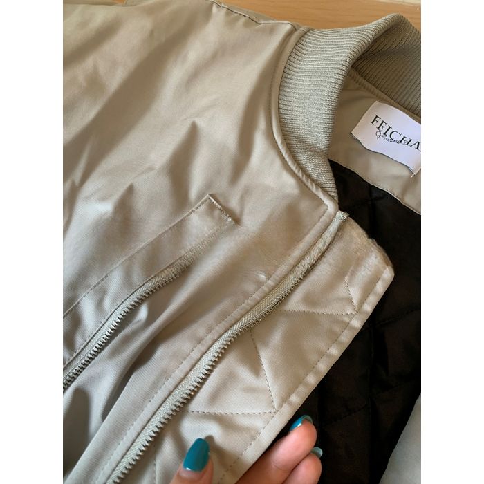 レイヤードデザイン オーバーサイズブルゾン 10016