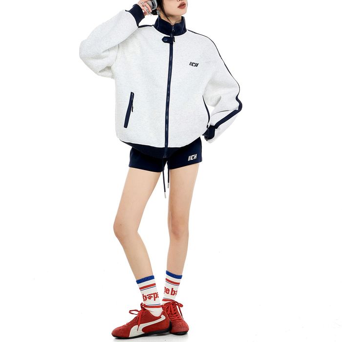 サイドライン ジップアップジャケット 10088