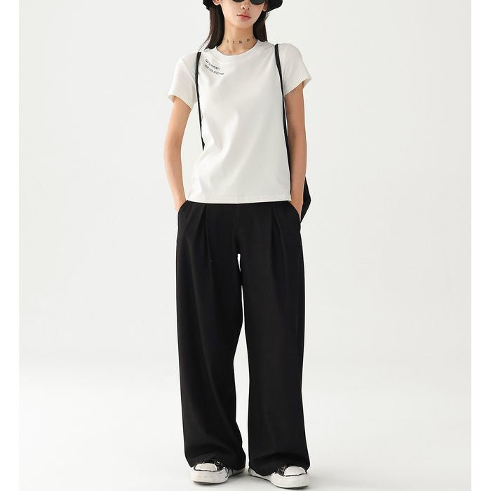 レタリングプリント Tシャツ 10117