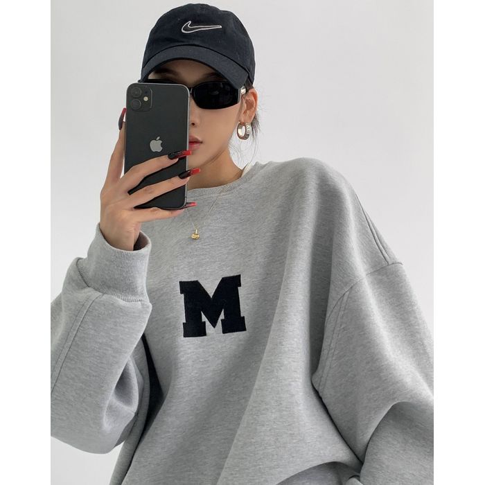 ロゴ オーバーサイズスウェット 10048