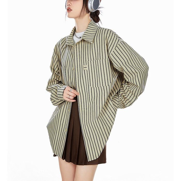 ストライプ シャツ 10094