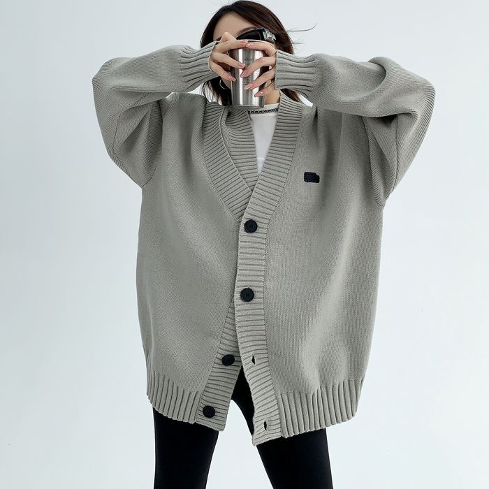 アシンメトリーデザイン カーディガン 10040