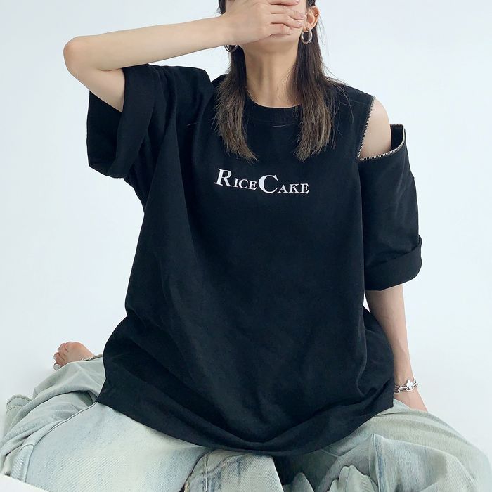 ジッパースリーブ Tシャツ 10084