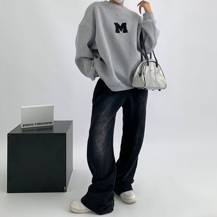 ロゴ オーバーサイズスウェット 10048