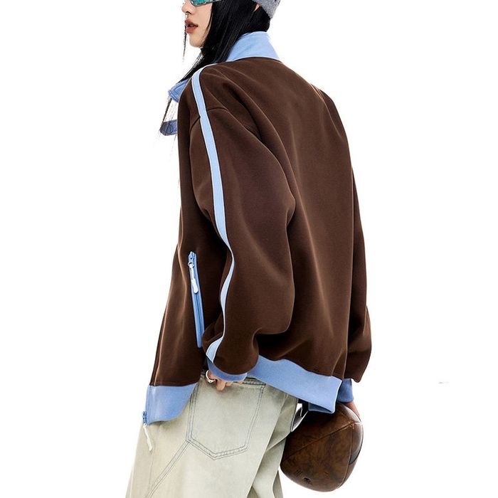 サイドライン ジップアップジャケット 10088