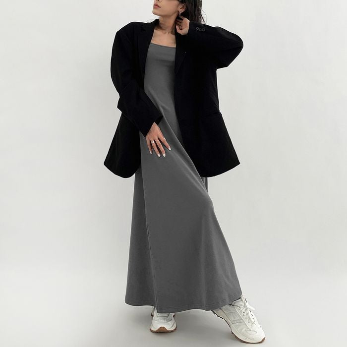 マキシ キャミソールワンピース 10043