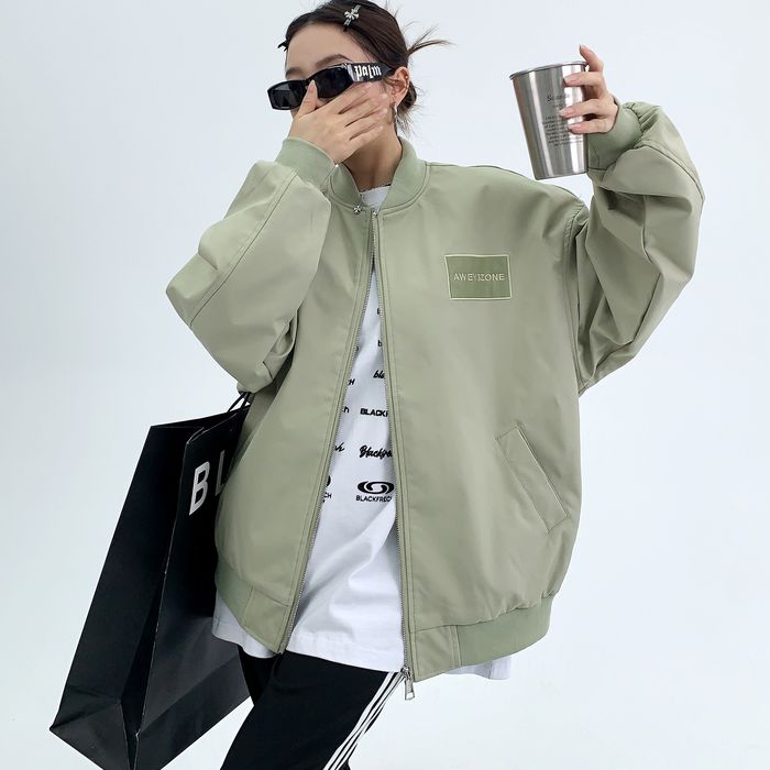 バックラベル ジップアップジャケット 10082