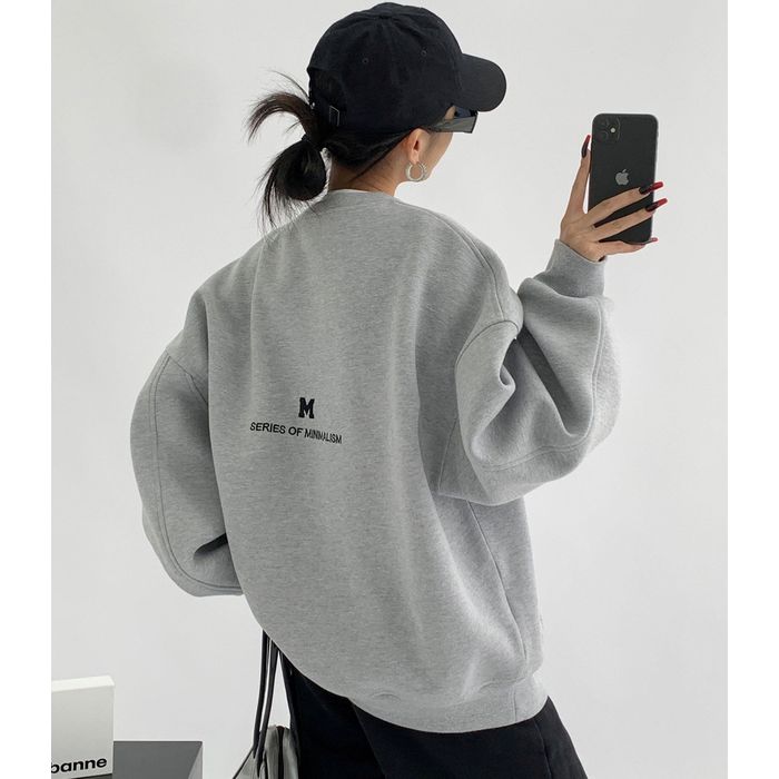 ロゴ オーバーサイズスウェット 10048