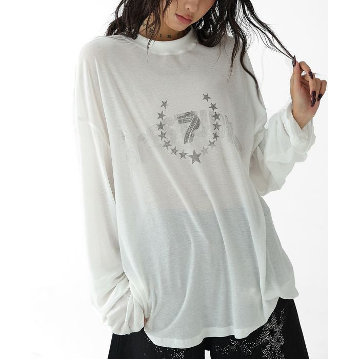 フロントロゴ 長袖Tシャツ 10050