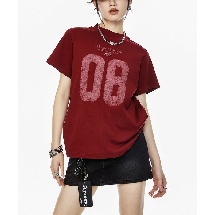 ナンバープリント Tシャツ 10104