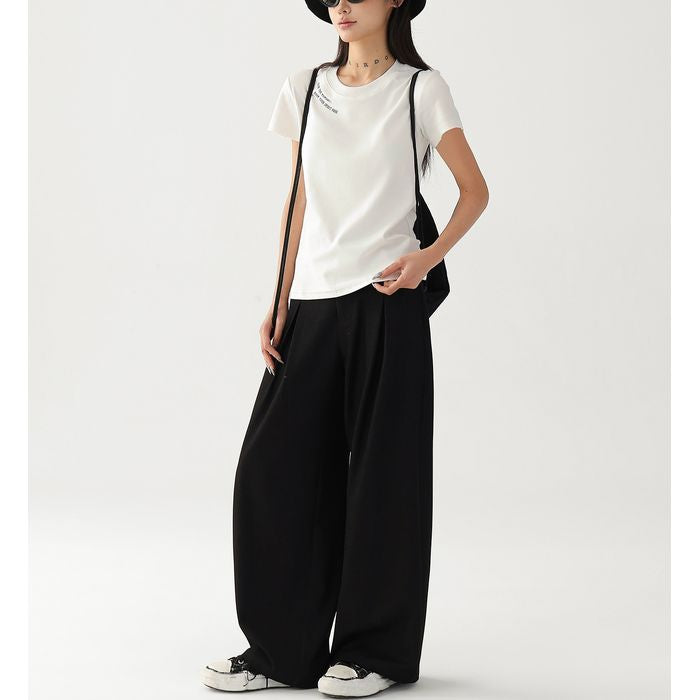 レタリングプリント Tシャツ 10117