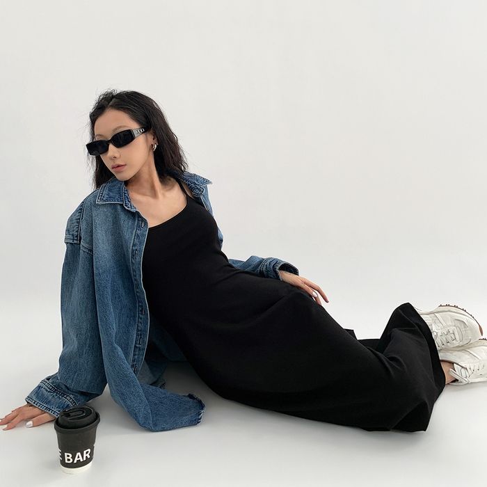 マキシ キャミソールワンピース 10043