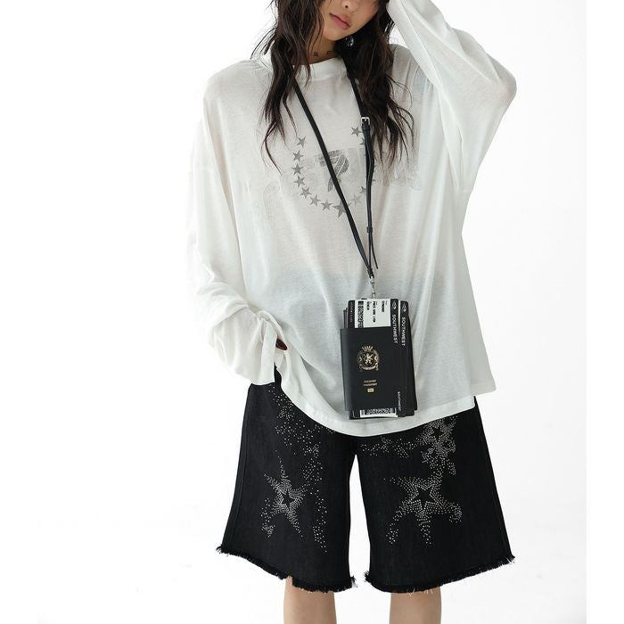 フロントロゴ 長袖Tシャツ 10050