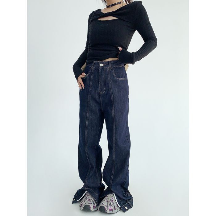 デザインヘム ジーンズ 10032